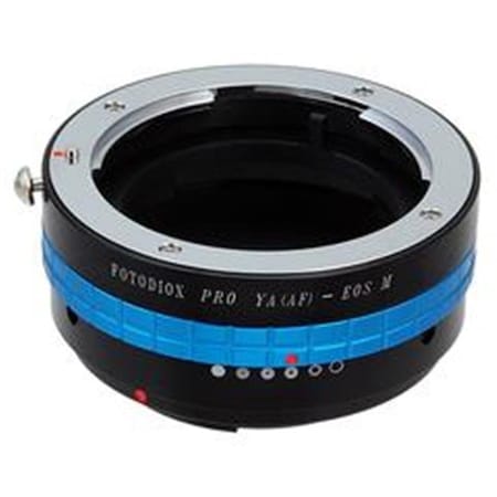 Fotodiox Fotodiox YAF-EOS-m-P Pro Lens Mount Adapter - Yashica 230 AF SLR Lens To Canon EOS M Mirrorless Camera Body with Built in Aperture Control Dial YAF-EOS(m)-P